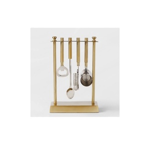 Accessoires de Bar en acier inoxydable, ensemble d'outils de Bar de meilleure qualité pour la cuisine et le dessus de table, ensemble d'ustensiles de Bar avec poignée en laiton à bas prix - Product Image 1