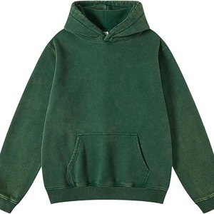 Sudadera con Capucha Unisex con Bolsillo Frontal y Logotipo, Ropa Casual de Invierno, Corte Holgado, Material de Felpa 100% Algodón, Anti-Pilling, Sudadera con Capucha OEM - Product Image 2