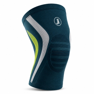 <b>Knee</b> Sleeve High Quality Fitness <b>Support</b> Gear Breathable <b>Elastic</b> Material Comfortable Fit Stretch Design For Gym Workout Running - Product Image 3