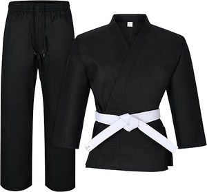 Uniforme de Karate con Logotipo Personalizado Aprobado por la Fábrica, para Bebés y Niños Pequeños, de Secado Rápido, Transpirable, de Algodón, Ropa de Artes Marciales, Diseño Personalizado - Product Image 6