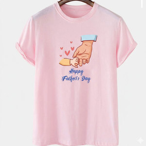 Camiseta de regalo para el Día del Padre con bordado único, ajuste cómodo y estilo casual - Product Image 1