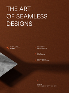 Azulejos de porcelana esmaltada de aspecto lujoso de 2x4 pies, color gris Armania, acabado brillante sin fin, azulejos de 600x1200 mm para sala de estar y dormitorio - Product Image 2