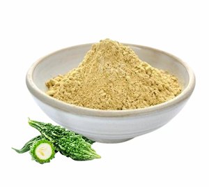 Polvo de Melón Amargo de Grado Alimenticio al por Mayor, Extracto de Momordica Charantia en Polvo para Suplementos de Salud e Ingredientes Alimenticios Funcionales - Product Image 1