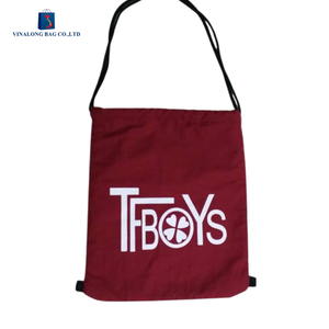 Bolsa de Lona de Algodón Orgánico Ecológica con Cordón, Bolsa de Regalo Plegable Personalizada con Dibujos Animados para Invitados de Boda - Product Image 5