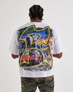เสื้อยืดคอตตอนพิมพ์ลาย DTF หนัก 300 GSM สำหรับแฟชั่นฤดูหนาว เสื้อยืดผู้ชาย - Product Image 4