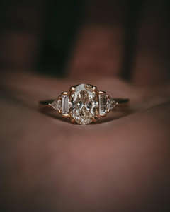 Fournisseur de bijoux fins femmes fiançailles cadeaux de luxe CVDDiamond 10K or massif F VVS-VS carats tout coupe laboratoire cultivé bague en diamant meilleur - Product Image 1