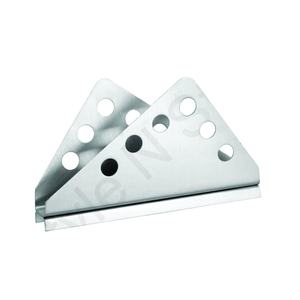 Porte-serviettes en métal Porte-serviettes conique en acier inoxydable Rangement décoratif moderne pour serviette résistant à la rouille - Product Image 1