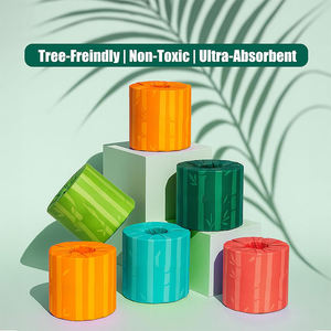 Papier toilette recyclé de qualité supérieure, 3 plis, rouleau de papier toilette pour hôtel, fournisseur et fabricant de papier hygiénique de haute qualité - Product Image 2