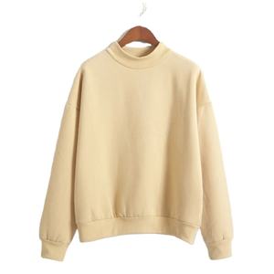 Suéter Casual de Punto con Cuello Redondo y Manga Larga para Mujer, Estampado Simple, Color Rosa, con Logotipo Frontal, Nuevo Modelo Básico para Primavera, Otoño e Invierno - Product Image 3