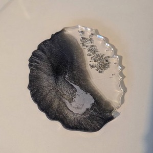 Resin <b>Coaster</b> Elegant Handmade Resin <b>Coaster</b> <b>Set</b> With Artistic Offering Luxury And Style To Interior Decoration - Product Image 2