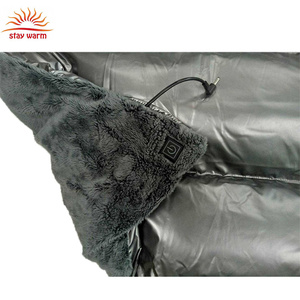 OEM Winter Portable 5v or 7.4v Rechargeable Battery Operated Electric Heated Blanket with 3 Heat Settings for Home Outdoor - Product Image 6
