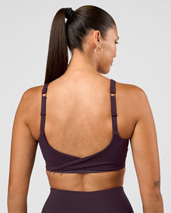 Women's Seamless Solid Color <b>Halter</b> <b>Neck</b> Sports <b>Bra</b> Medium Support Yoga Fitness Top - Product Image 4