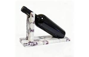 อุปกรณ์เสริมสำหรับดื่มไวน์, ภาชนะใส่เครื่องดื่มทำจากหินธรรมชาติ, ที่แช่ไวน์หินอ่อน, ขวดไวน์แดงทำมือจากหิน - Product Image 3