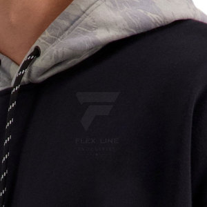 เสื้อฮู้ดดี้โอเวอร์ไซส์แบบเรียบง่าย MOQ ต่ำ ผลิตจากผ้าฝ้าย 100% ด้านในบุขนหนานุ่ม ให้ความอบอุ่นในฤดูหนาว พร้อมดีไซน์ทันสมัย - Product Image 5
