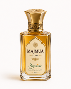 Huile de parfum Attar en flacon doré, huile essentielle parfumée 12 ml, étiquette personnalisée, utilisation pour cadeau - Product Image 3