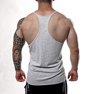 Men's Gray Knitted Tank Top Solid Color O-Neck Casual Muscle <b>Vest</b> Plus Size Workout Clothing - Product Image 5