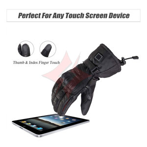 Guantes de Motocicleta con Calefacción por Batería Recargable para Hombre y Mujer, Guantes Eléctricos Impermeables y Resistentes al Viento para Esquí - Product Image 4