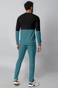 ชุดวอร์มผู้ชายขายส่งปี 2026 ชุดวอร์มผู้ชาย ชุดเซ็ท 2 ชิ้น ชุดลำลองสำหรับวิ่งออกกำลังกาย เสื้อฮู้ดและกางเกงวอร์มมีฮู้ด - Product Image 4