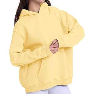 Sweat à capuche délavé OEM avec logo personnalisé, épais et oversize, style streetwear, fournisseur en gros - Product Image 5