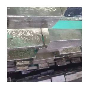 Meilleur prix Lingot d'étain de marque BOLL 9999 de qualité électrolytique, carré, pour usage industriel, non allié, pour alliage de fil à souder, export en vrac - Product Image 5