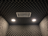 Grande cabine acoustique insonorisée – Espace pour le gaming, le podcasting, l'enregistrement et le streaming en direct