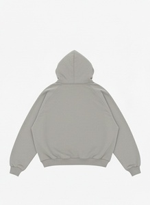 <b>Men's</b> <b>Grey</b> Pullover Hoodie Custom Graphic Print Cotton Fleece Casual Regular Fit OEM Service - Product Image 4