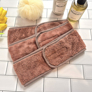 (Pastello) Bandeau pour cheveux en microfibre Fogny (1 pièce) – Bandeau doux pour le lavage du visage - Product Image 4