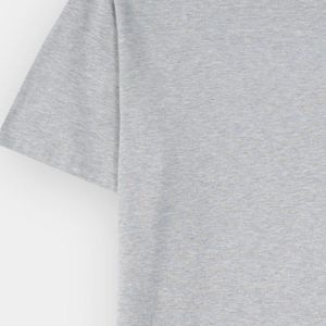 T-shirt Homme Streetwear Oversize à Épaules Tombantes en Coton Tricoté Lourd 100% Personnalisé OEM ODM - Product Image 4