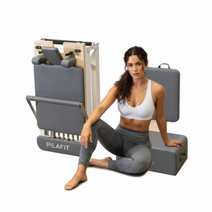 Máquina de Pilates Reformer Plegable de Aluminio Ligero, Reformer Plegable Ligero para Gimnasio, Profesional, Portátil y Ajustable - Product Image 6