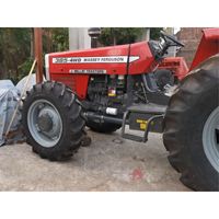 Tracteur Massey Ferguson MF 385 4x4 85 CV de qualité export avec équipement de travail du sol puissant pour tous types de terrains, fabriqué au Pakistan
