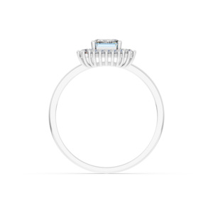 Anillo de Plata 925 con Diamante de Laboratorio para Mujer, Certificado IGI, RJC, ODM, OEM, Fabricante de Joyería Fina Ética, Venta al Por Mayor E201079 - Product Image 3