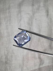 Venta al por Mayor de Zafiro Azul Natural de Sri Lanka, Ceilán, Corte Octogonal, 9.60 Ct, Gema Suelta Sin Calentar, Calidad Joyería Fina - Product Image 4