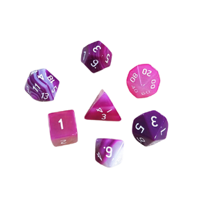 High quality stone dice crystal Pink agate natural crystal reiki healing gemstones <b>Engraved</b> custom dice set Vikings crystal - Product Image 6