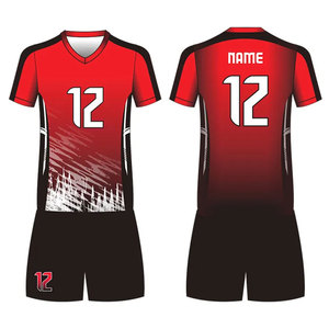 ชุดวอลเลย์บอลหญิงดีไซน์ใหม่ ผลิตจากโรงงานด้วยเทคนิค Sublimation ราคาถูก ทรงสปอร์ต ระบายอากาศได้ดี สำหรับผู้หญิง - Product Image 3