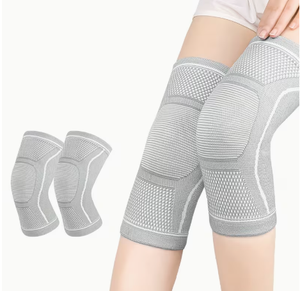 Genouillères de sport personnalisées robustes antidérapantes en néoprène de 5,7 mm avec compression élastique pour la gym, l'entraînement, le fitness et l'haltérophilie - Product Image 4