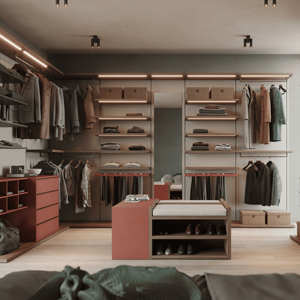 Diseños de Armarios de Dormitorio Personalizados JY Project, Armario Organizador Listo para Armar, Muebles Modernos, Fábrica en Vietnam, Tendencia 2026 - Product Image 4