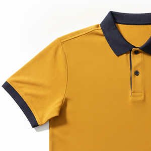 Chemises polo pour hommes en coton, grande taille, design personnalisé OEM, manches courtes, style streetwear, couleur personnalisée, vêtements de sport - Product Image 4