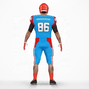 Vente en gros - Uniformes de football américain pour adultes RAPID SPORTS, taille adulte, personnalisés, respirants, séchage rapide, 100% polyester, grandes tailles - Product Image 2