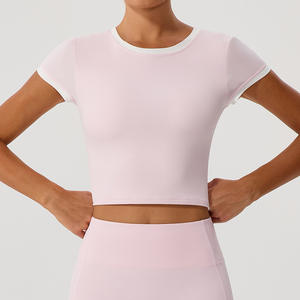 เสื้อกล้ามออกกำลังกายผู้หญิงขายส่งแบบกำหนดเอง ขายดี ระบายอากาศได้ดี คอกลม บราออกกำลังกาย โยคะ ฟิตเนส - Product Image 4