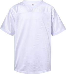 Maillot de football à col en V et manches courtes avec rayures blanches sur les manches, respirant, en modal, anti-humidité, vêtements pour hommes adultes - Product Image 4