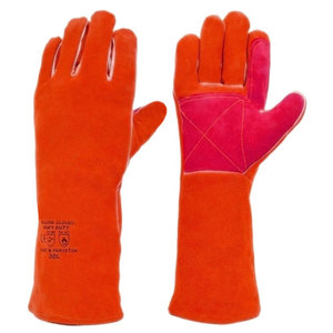 Pink Black Leather Safety <b>Gloves</b> <b>Touchscreen</b> Needle Detection Wrist Length Unlined Eco-Friendly Winter Daily Casual Use Plain - Product Image 5