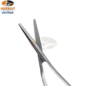 กรรไกรตัดจมูก JACKBILLY Heymann สำหรับหู คอ จมูก ทำจากเหล็กกล้าไร้สนิม เครื่องมือผ่าตัดสำหรับการผ่าตัดหู คอ จมูกอย่างแม่นยำ ใบมีดคม ออกแบบตามหลักสรีรศาสตร์ ใช้งานง่าย ได้รับมาตรฐาน CE - Product Image 4