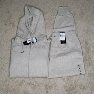 Sweats à capuche unis avec option de taille plus Survêtements à fermeture éclair pour survêtement de jogging Top List survêtements - Product Image 4