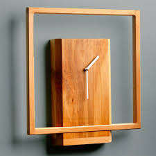 Horloge Murale Numérique Artisanale Moderne Rustique en Bois Massif Naturel, Fonctionnant à Piles, Feng Shui, Pâques, Rentrée Scolaire - Product Image 2
