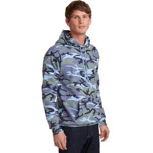 Sweat à capuche personnalisé OEM imprimé camouflage pour homme, 50% coton 50% polyester, manches longues, sweat à capuche oversize pour homme - Product Image 4