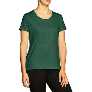 Camisetas de Cuello Redondo Suaves para Mujer, Camisetas de Algodón para Mujer, Camisetas Cómodas de Estilo Veraniego para el Día a Día - Product Image 5
