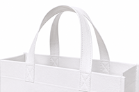Sac de courses réutilisable pour événements, idéal pour le transport de marchandises en magasin et les offres promotionnelles d'épicerie