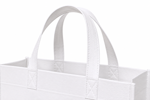 Premium <b>White</b> Non Woven Promotional Carry <b>Bag</b> with Printed Logo for Brand Campaigns Retailer Promotions Wholesale Export B2B USA - Product Image 2