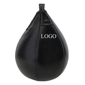Équipement de boxe professionnel - Sac de frappe double en cuir PU pour entraînement de vitesse MMA et musculation - Product Image 6