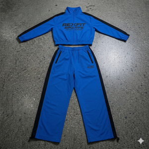 Rexfit Sports, el Mejor Conjunto Deportivo Personalizado Reflectante para Hombre 2025, Chaqueta Cortavientos Ligera con Estampado Personalizado, Traje Deportivo para Correr, OEM al por Mayor, EE. UU. - Product Image 1
